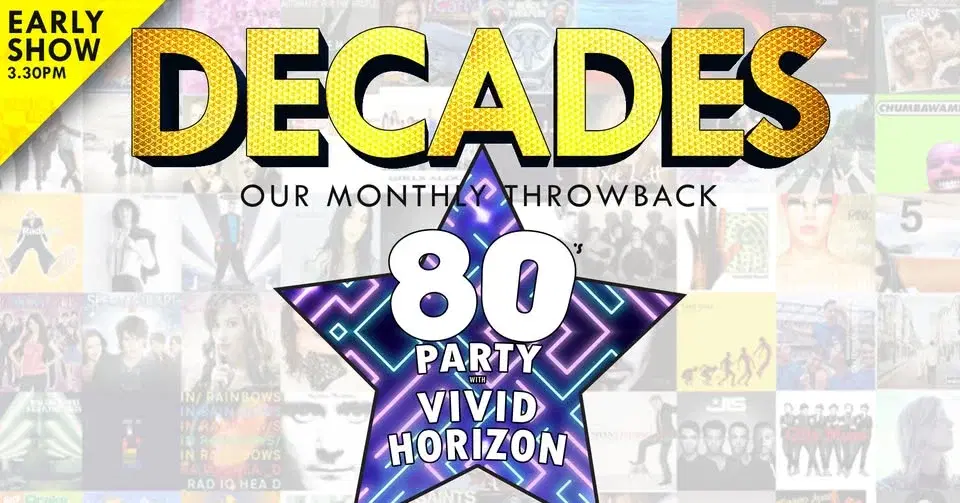 DECADES - 80's Party with Vivid Horizon