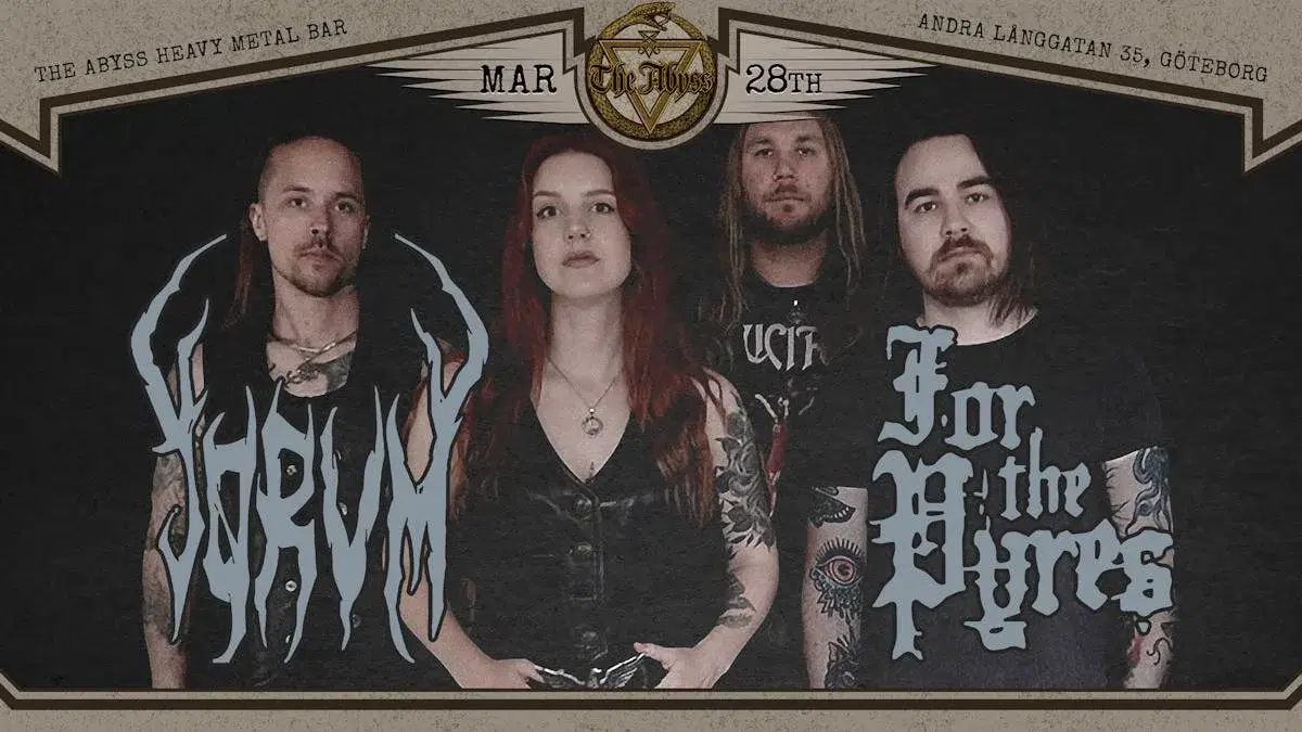 JORUM & FOR THE PYRES LIVE at THE ABYSS.