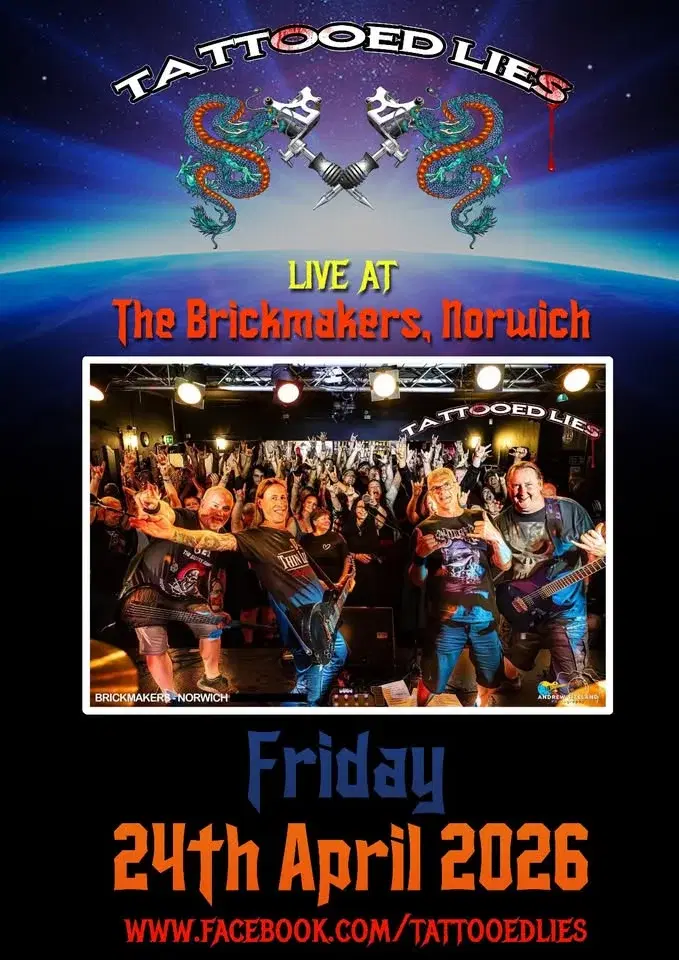 Tattooed Lies @ The Brickmakers Norwich