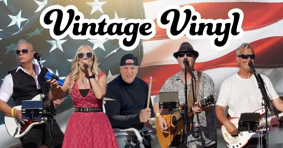 Vintage Vinyl at MV 4th of July Street Faire