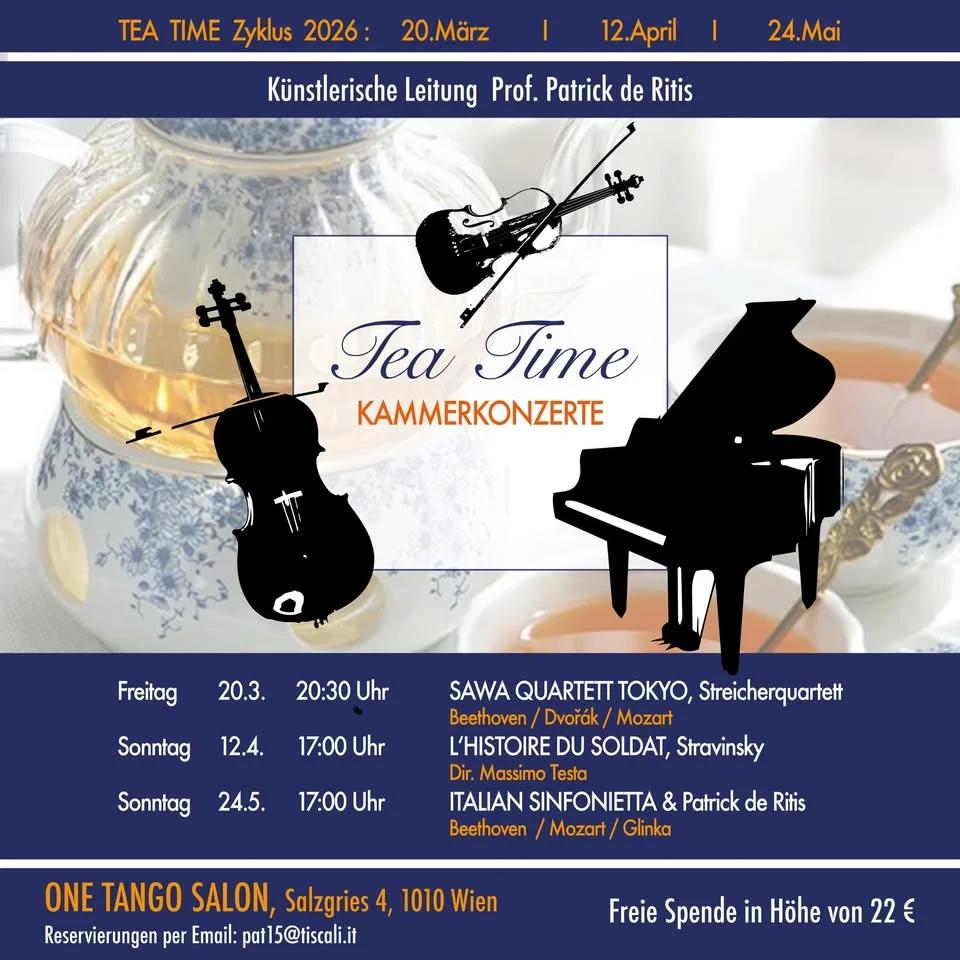 TEA TIME - KAMMERKONZERTE in persönlicher Atmosphäre