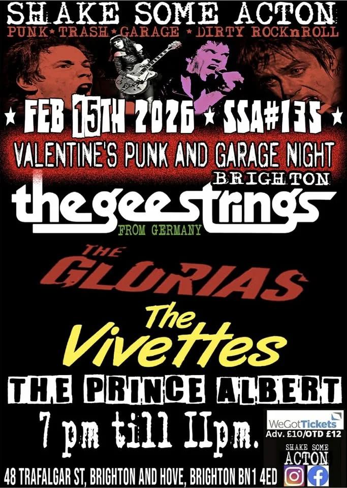 SHAKE SOME ACTON #135. THE GEE STRINGS, THE GLORIAS, THE VIVETTES