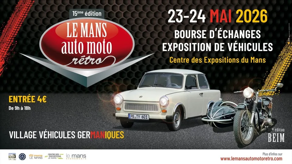 LE MANS AUTO MOTO RETRO
