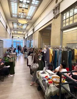 Pharmacy's Art Market & Percy Jackson Pop-Up Menu