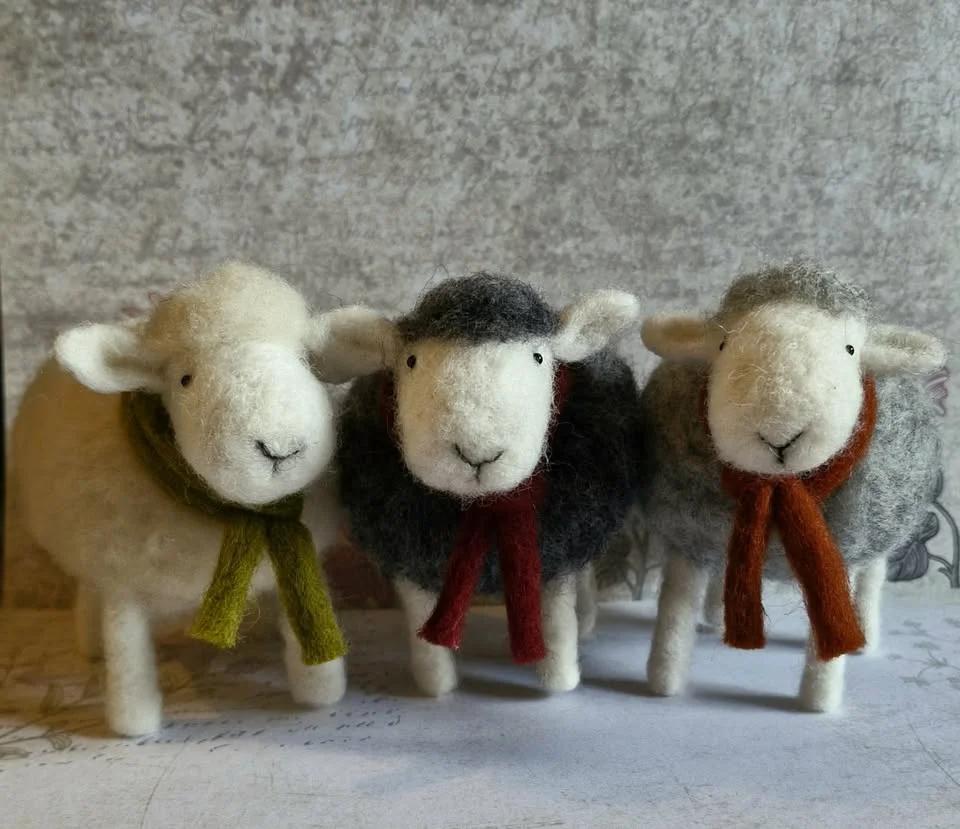 Needle Felting - Sheep