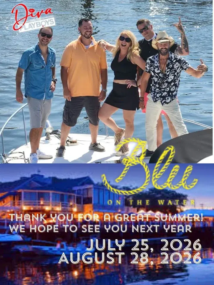 Diva and the Playboys at Blu on the Water, RI 8.28.26!