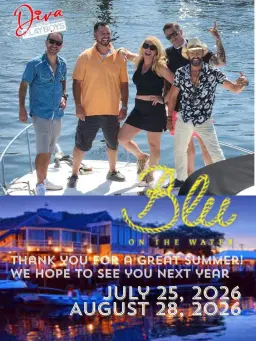 Diva and the Playboys at Blu on the Water, RI 8.28.26!