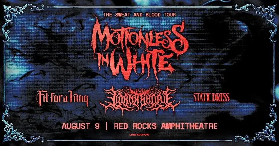Motionless In White: The Sweat and Blood Tour