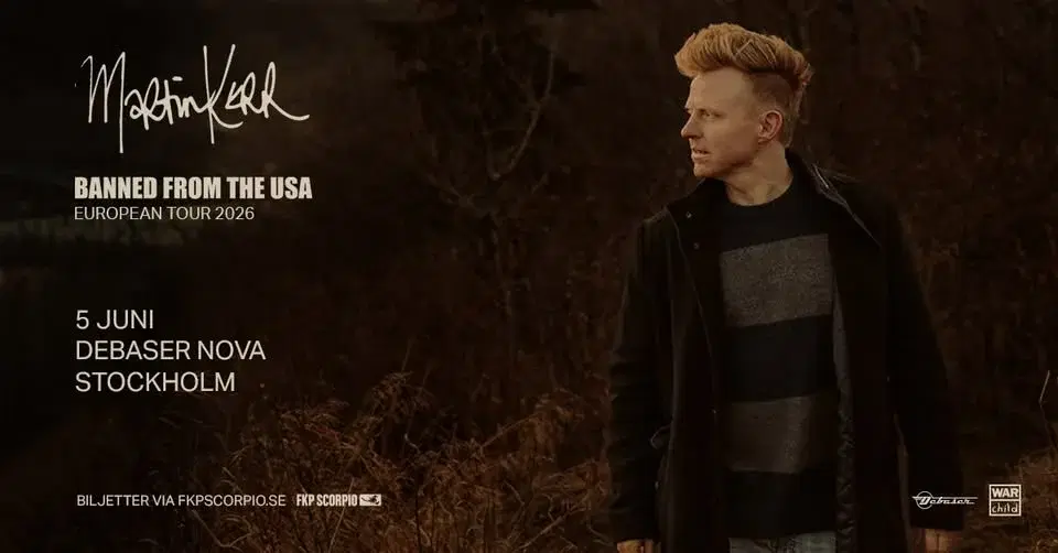 Martin Kerr | Stockholm - Nytt datum!