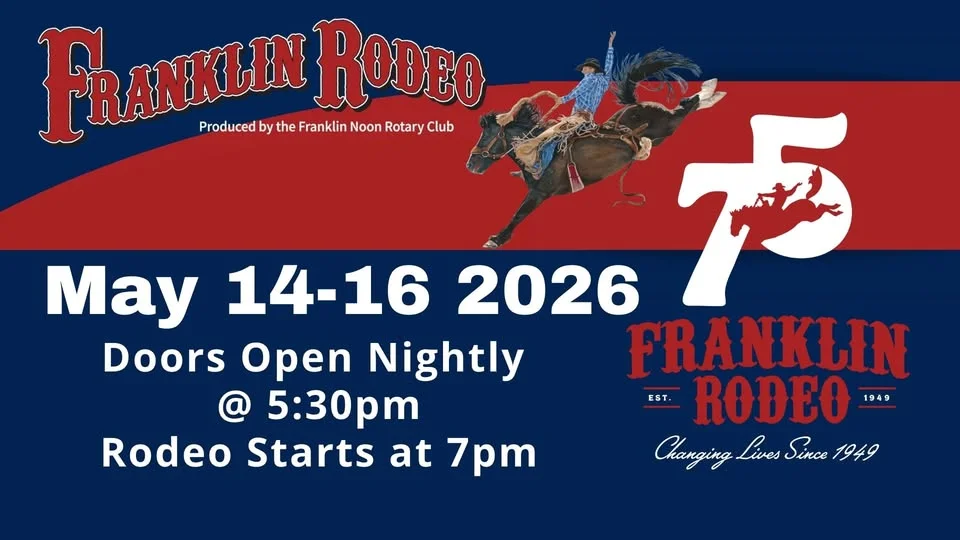 2026 Franklin Rodeo/75th Anniversary