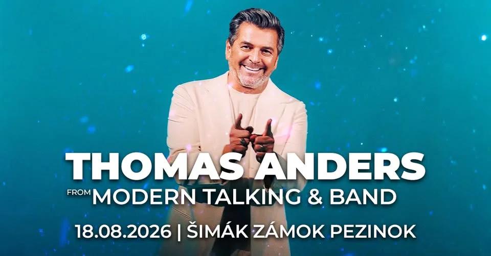 Thomas Anders from Modern Talking & Band na zámku