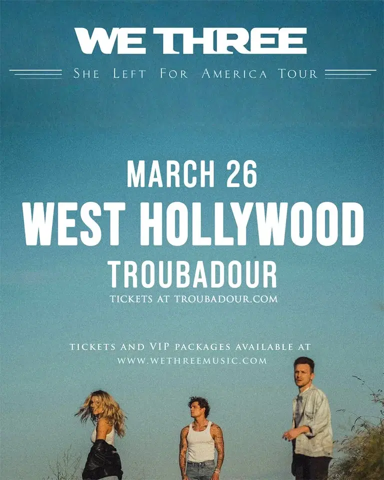 We Three at Troubadour