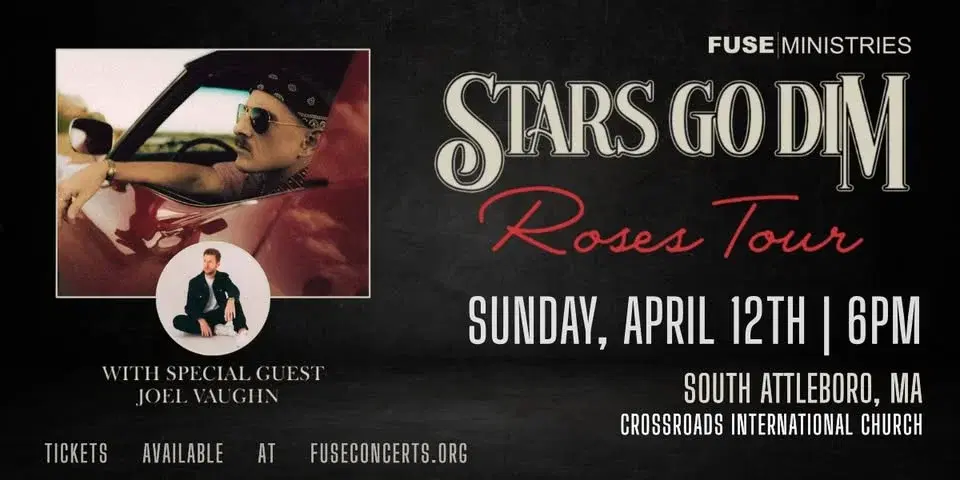 Stars Go Dim Roses Tour with Joel Vaughn-Attleboro, MA