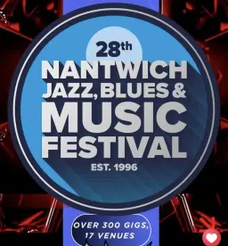 Killin Floor are playing in Nantwich Jazz, Blues & Music Festival