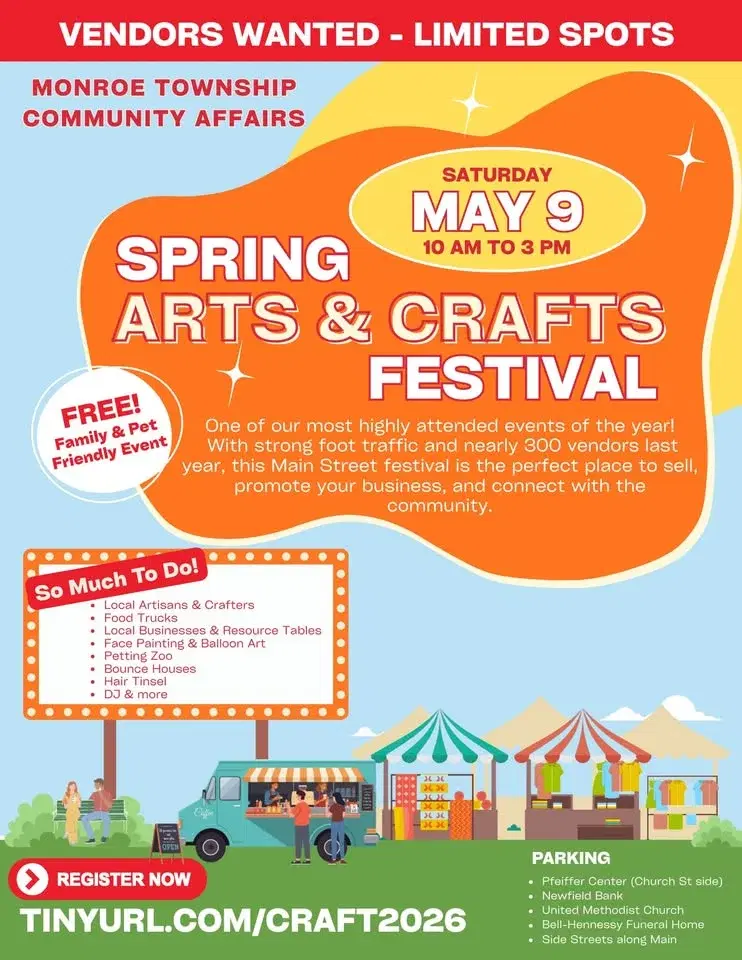 Spring Arts & Crafts Festival Main Street in Williamstown