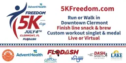 AdventHealth Freedom 5k Presented by LiveTrends Design Group