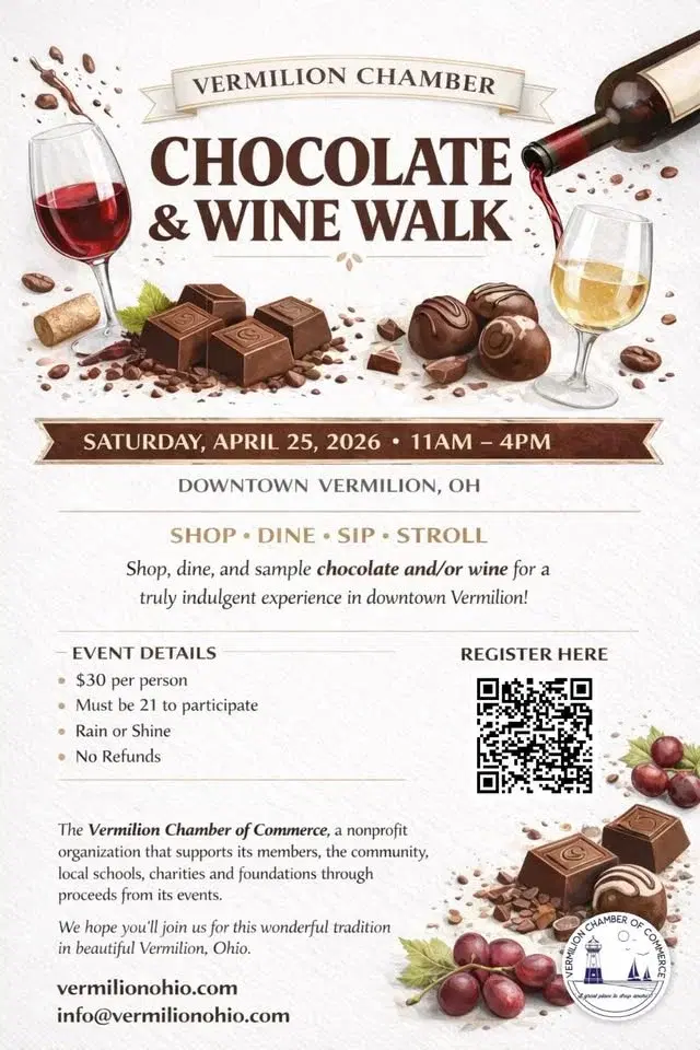 Vermilion Chocolate & Wine Walk