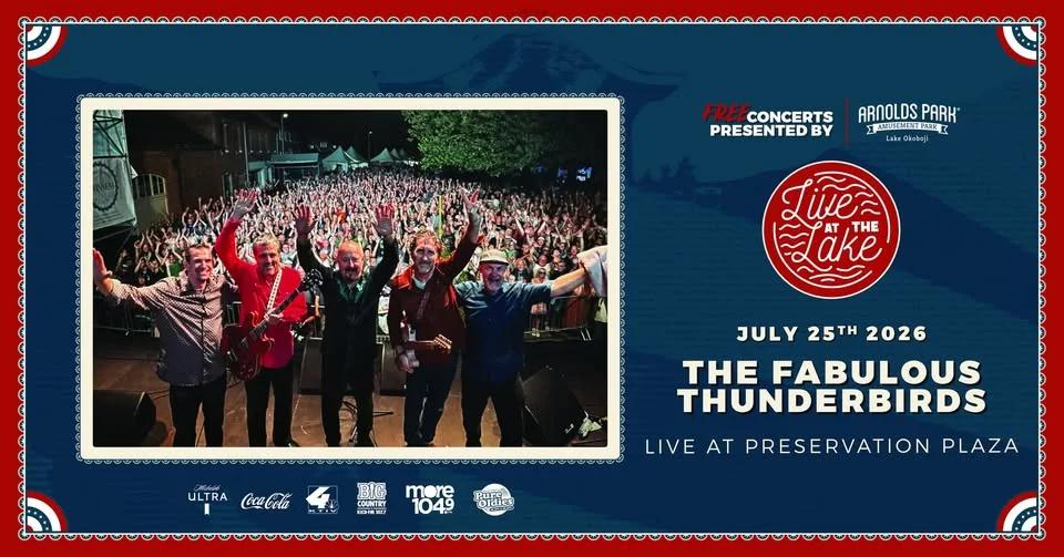 The Fabulous Thunderbirds | Sponsored by Dawn and Jef Koster