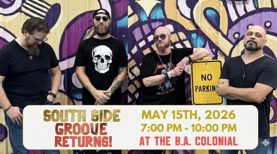 LIVE MUSIC AT THE B.A. COLONIAL W/SOUTHSIDE GROOVE