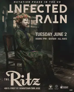 INFECTED RAIN - The Ritz