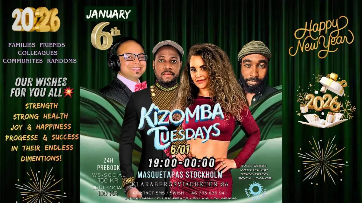 Kizomba Tuesdays Stockholm