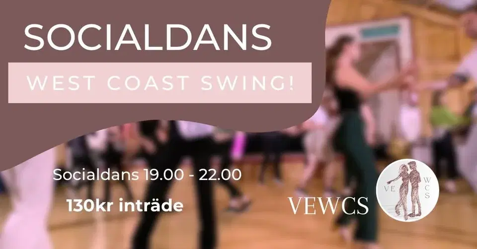 Socialdans - 18/4 - West Coast Swing - Uppsala