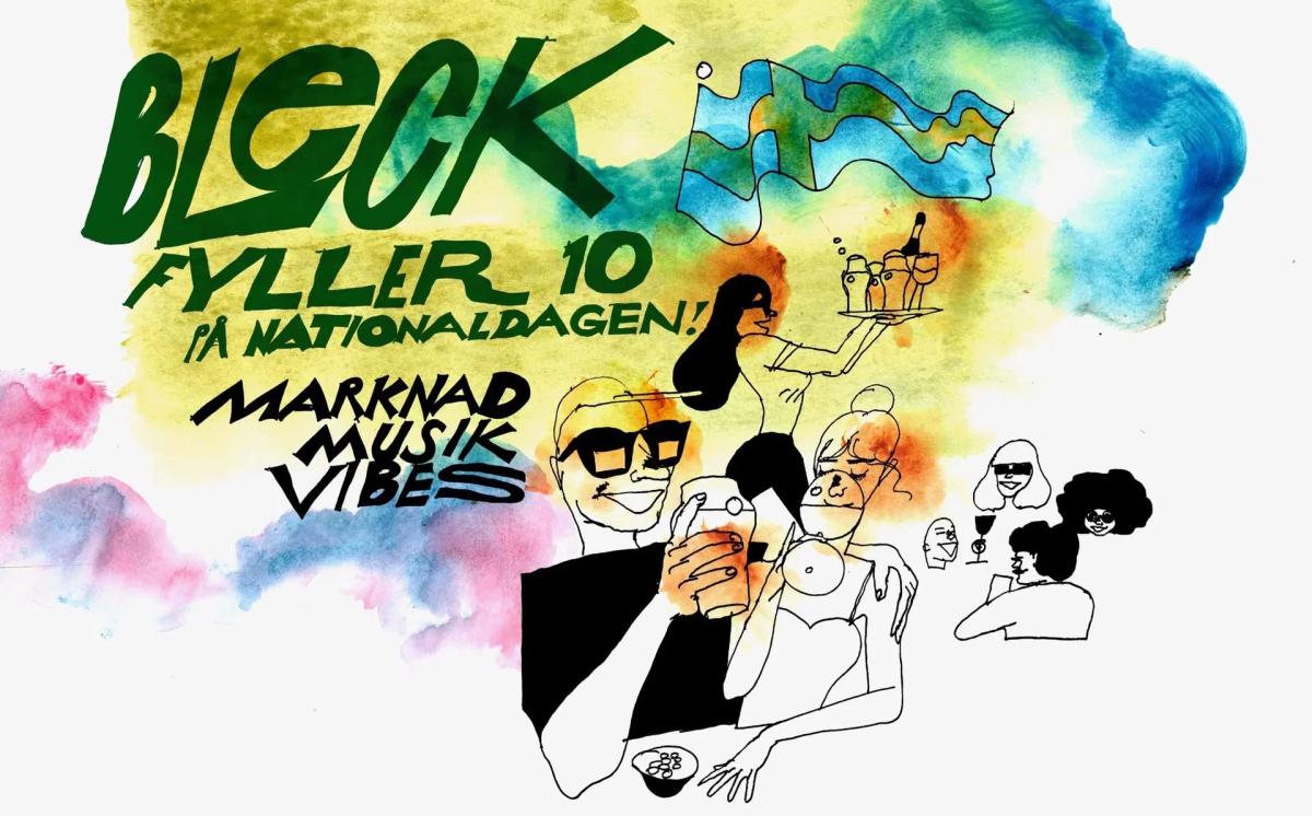 🎉 Bleck fyller 10 år! 🎂 Marknad, Musik & Fest på Nationaldagen 🇸🇪