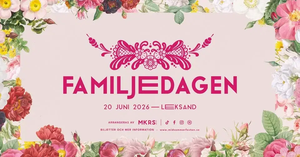 Familjedagen 2026 - För hela familjen!