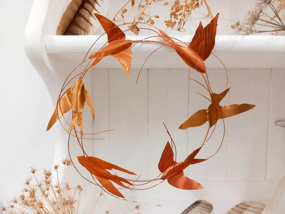 Spring Bird Wreath