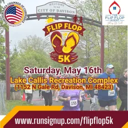 Flip Flop 5K @ Lake Callis Recreation Complex (Sat. May 16th)