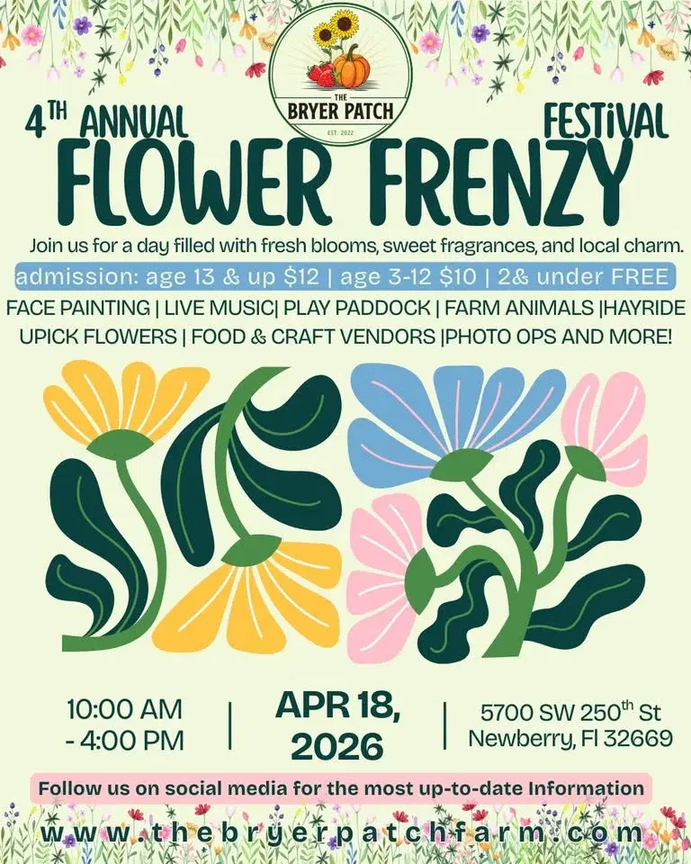 Flower Frenzy Festival at The Bryer Patch