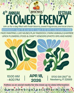 Flower Frenzy Festival at The Bryer Patch