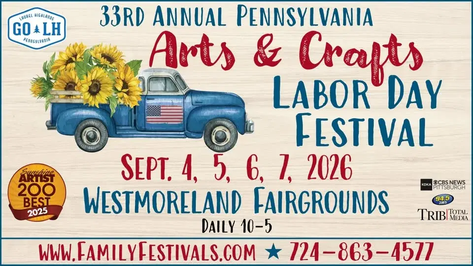 33rd Annual Pennsylvania Arts & Crafts Labor Day Festival