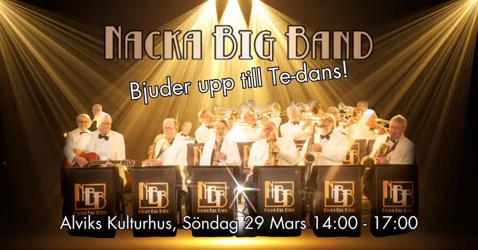 Nacka Big Band: Te-dans
