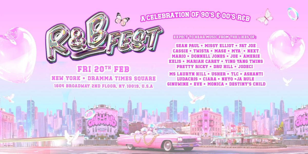R&B Fest Is Coming To New York!