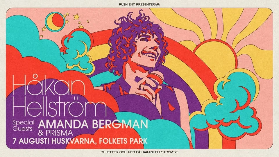 Håkan Hellström | Special Guest: Amanda Bergman + Prisma | Folkets Park | Huskvarna