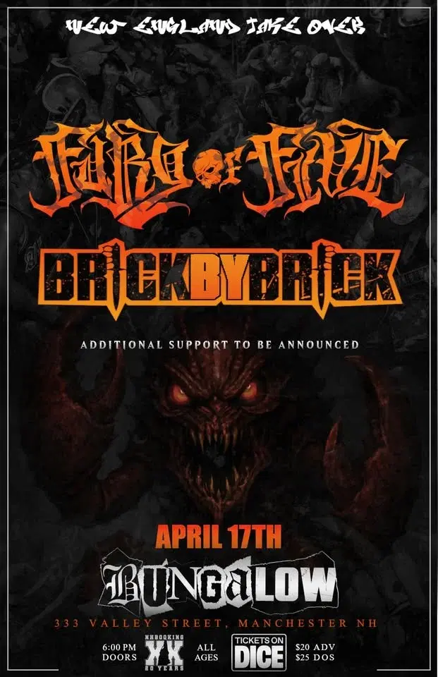 FURY OF FIVE & BRICK BY BRICK