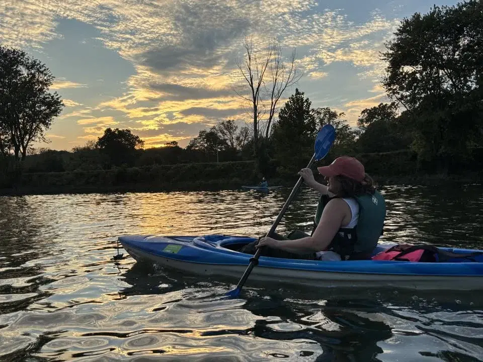 An Evening Paddle On The Great Miami