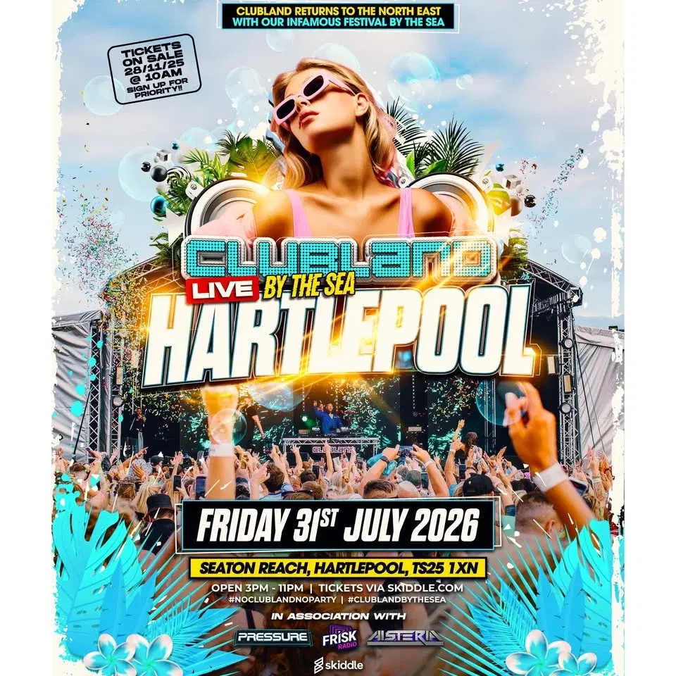 Clubland Live By The Sea - Hartlepool