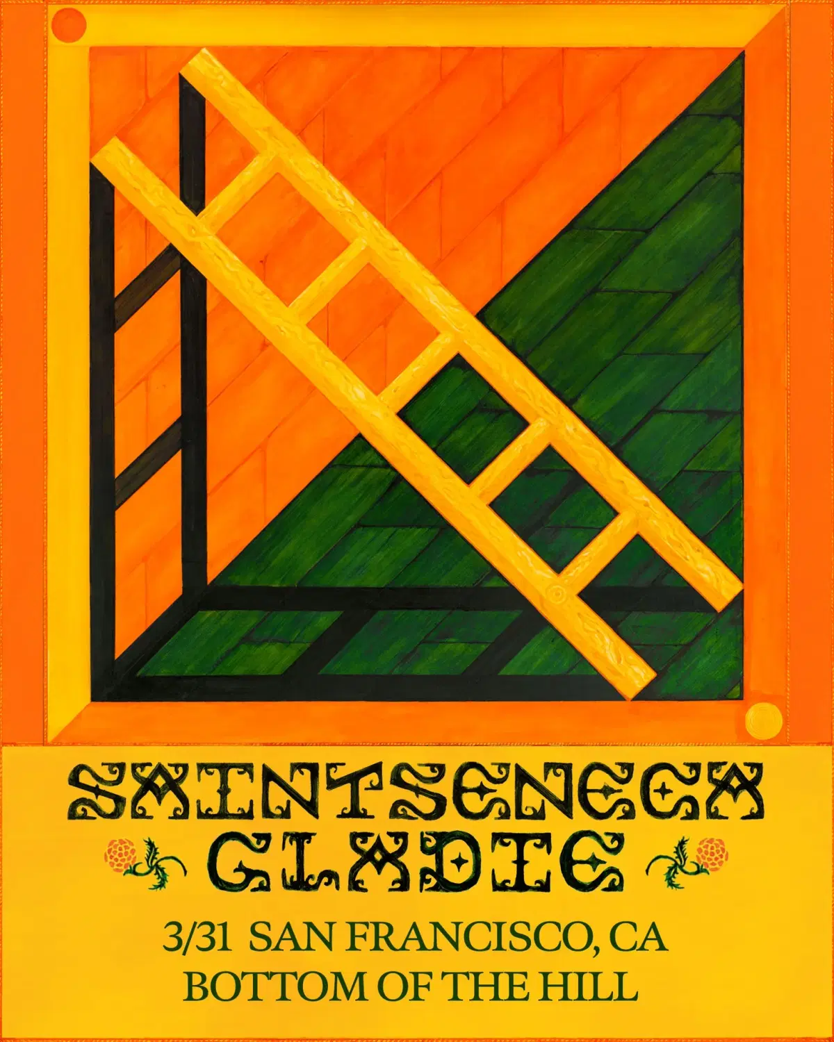 Saintseneca(co-headlining) ~ Gladie(co-headlining) ~ TBA