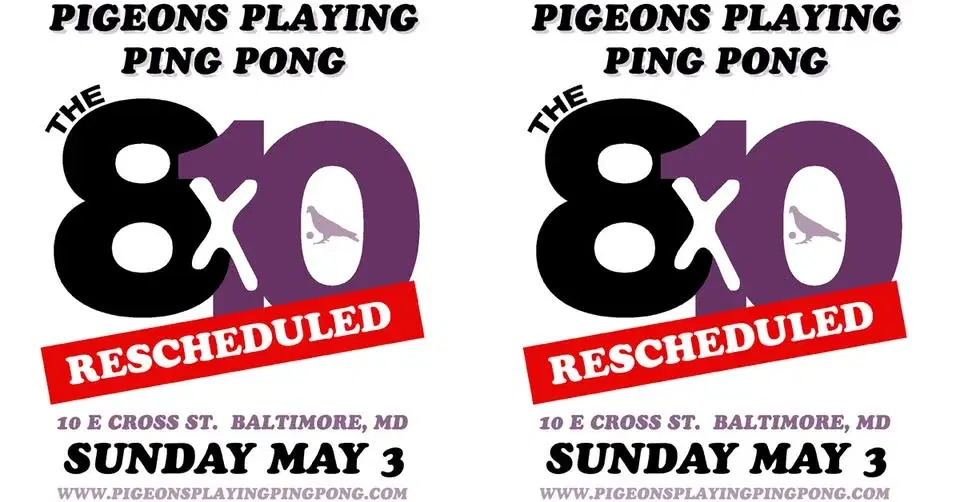 Pigeons Playing Ping Pong