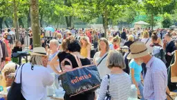 LOPPELINDA i FÆLLEDPARKEN - Maj Marked!