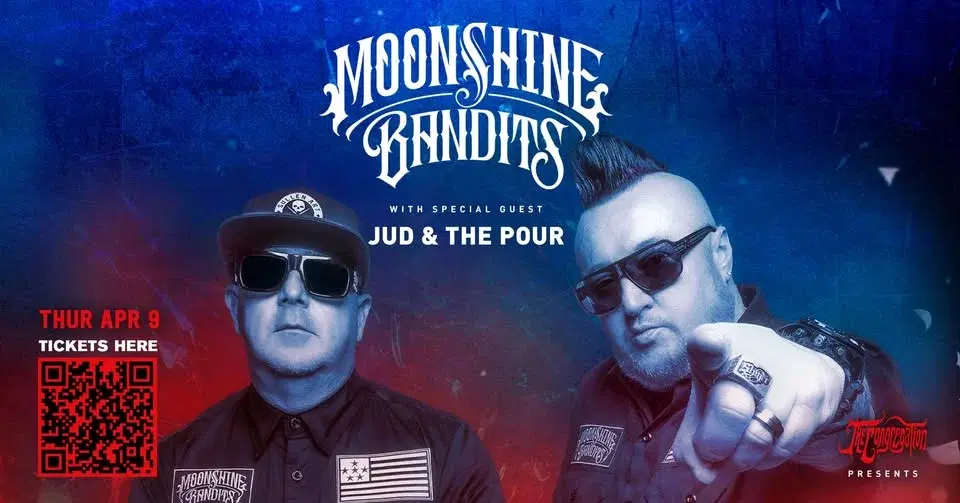 Moonshine Bandits + Jud & the Pour, live in West Chicago at The WC Social Club!