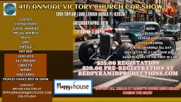 4TH ANNUAL VICTORY CHURCH CAR SHOW