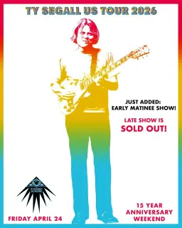 EARLY MATINEE SHOW: Ty Segall
