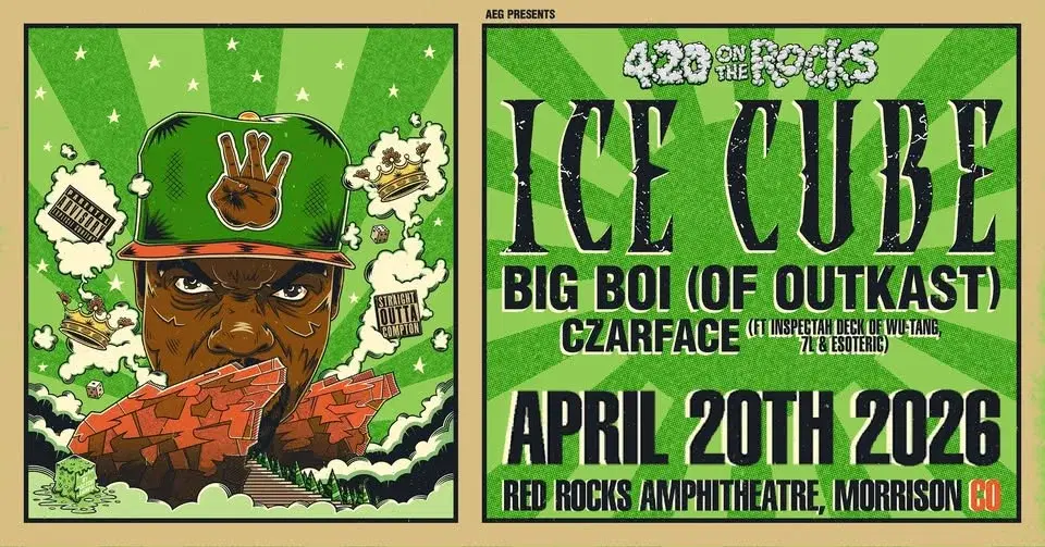 Ice Cube with Big Boi and more | Red Rocks | April 20, 2026 | 420 ON THE ROCKS