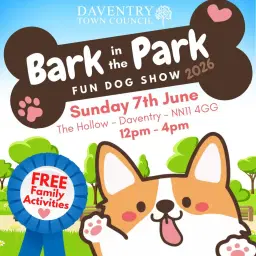 Bark in the Park 2026 - Daventry's Fun Dog Show!