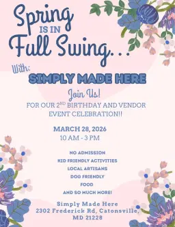 2nd birthday and vendor celebration!!