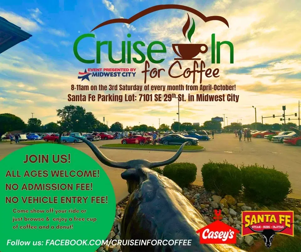 Cruise in for Coffee - presented by the City of Midwest City