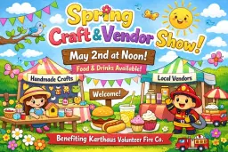 Spring Vendor & Craft Show!
